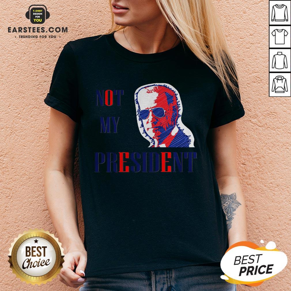 Original Not My President Joe Biden Shirt - Image 4