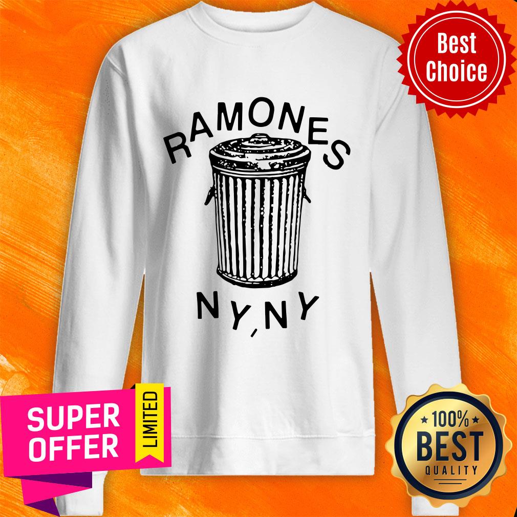 Ramones Ny Ny Garbage Can Shirt - Image 5