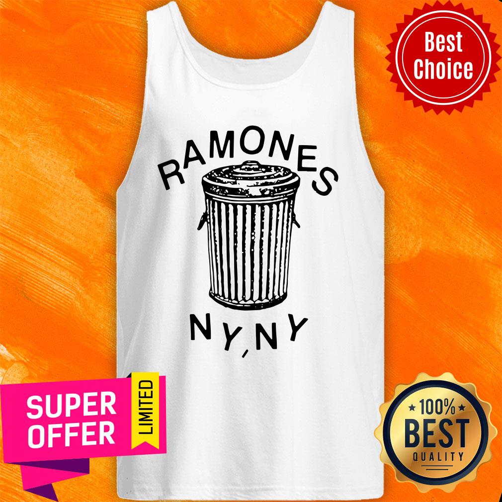 Ramones Ny Ny Garbage Can Shirt - Image 4