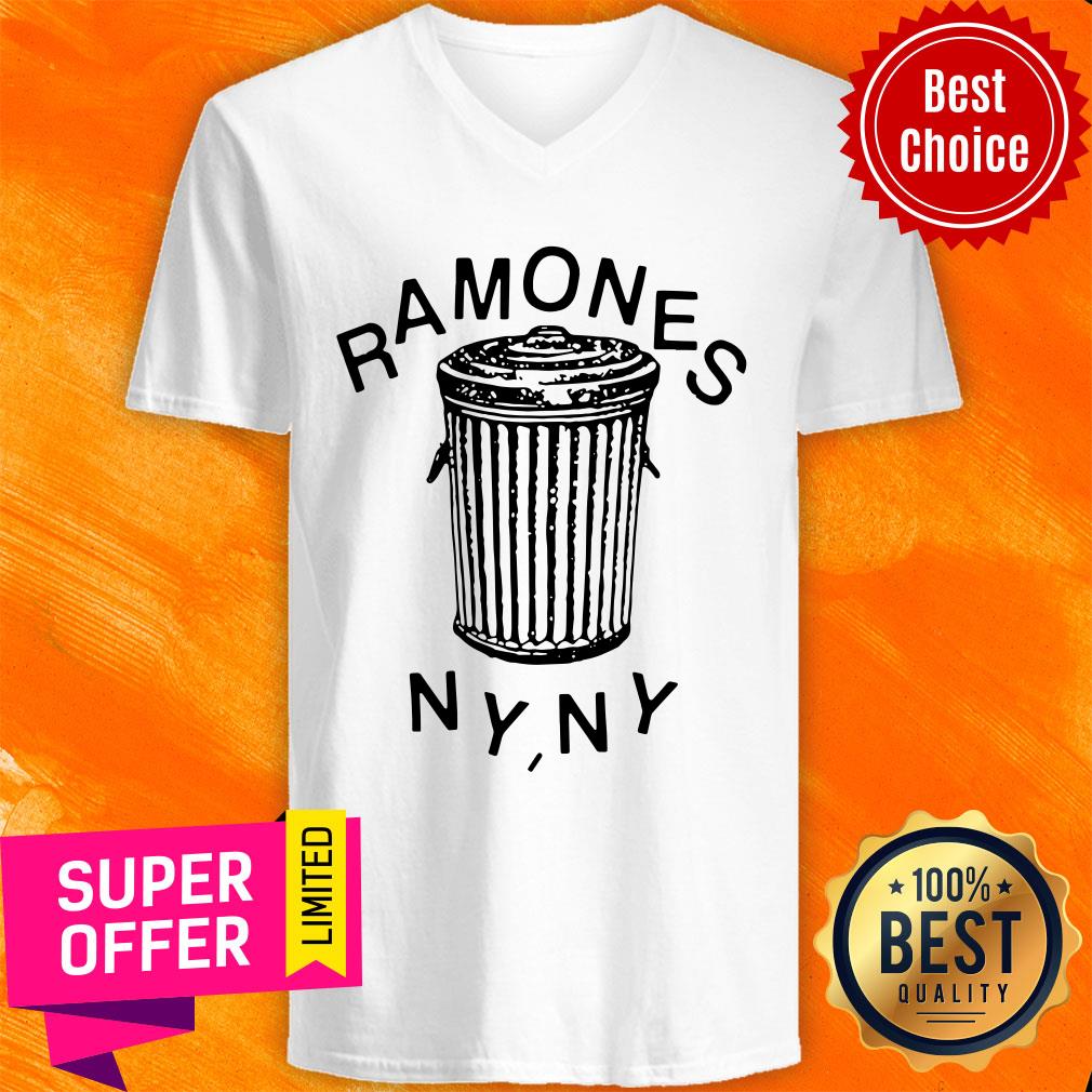 Ramones Ny Ny Garbage Can Shirt - Image 3