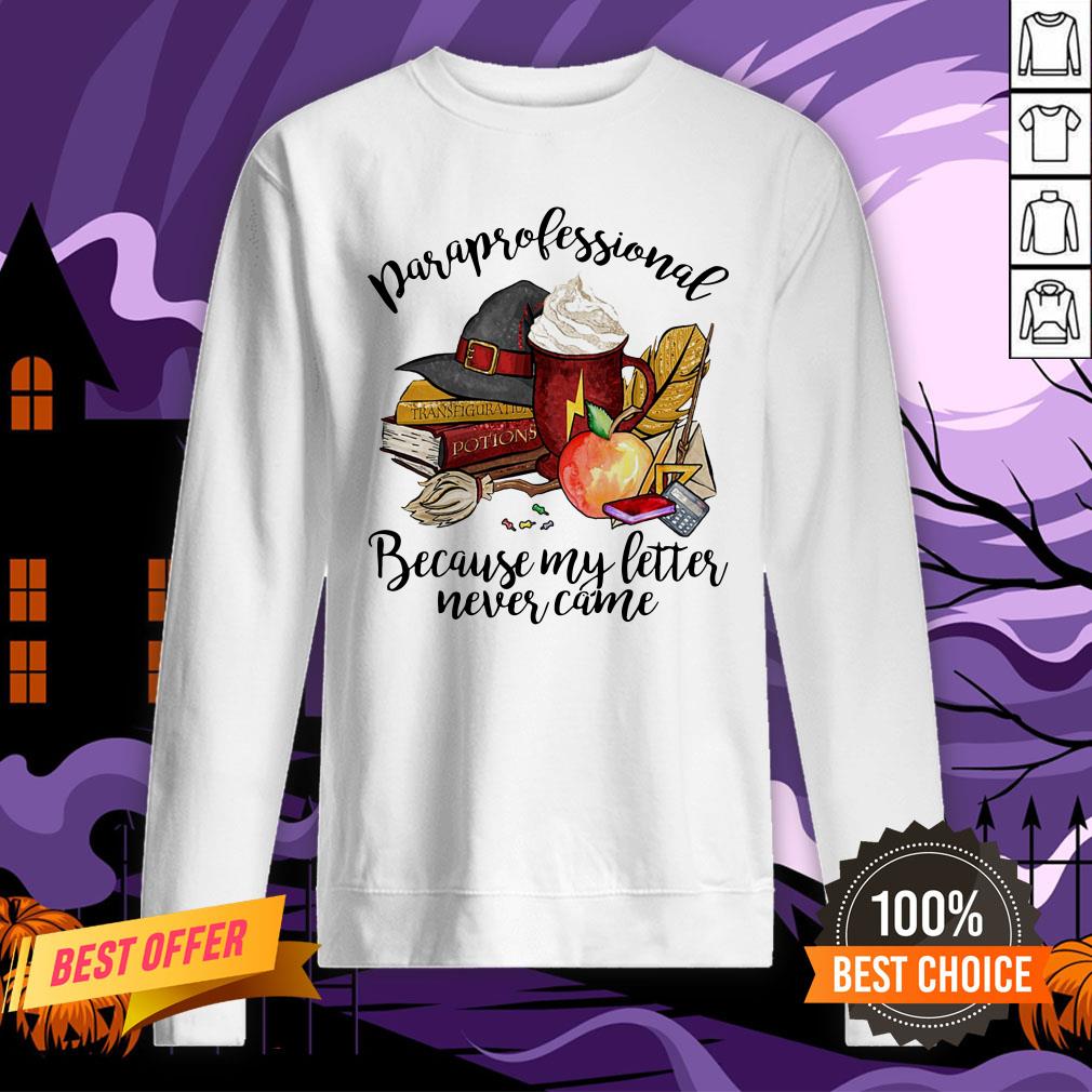 Rara Professional Transfiguration Potions Because My Letter Never Came Shirt - Image 4