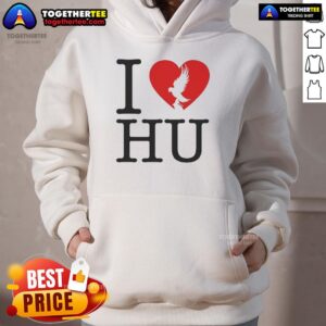 Alternative view of Official Hollywood Undead Spring 2025 I Love HU T-Shirt
