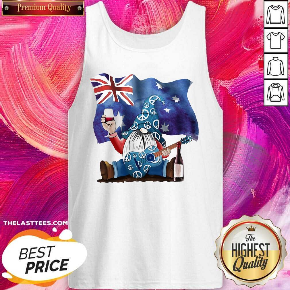 Good Dwarfs Wine Australia Flag Shirt - Image 2