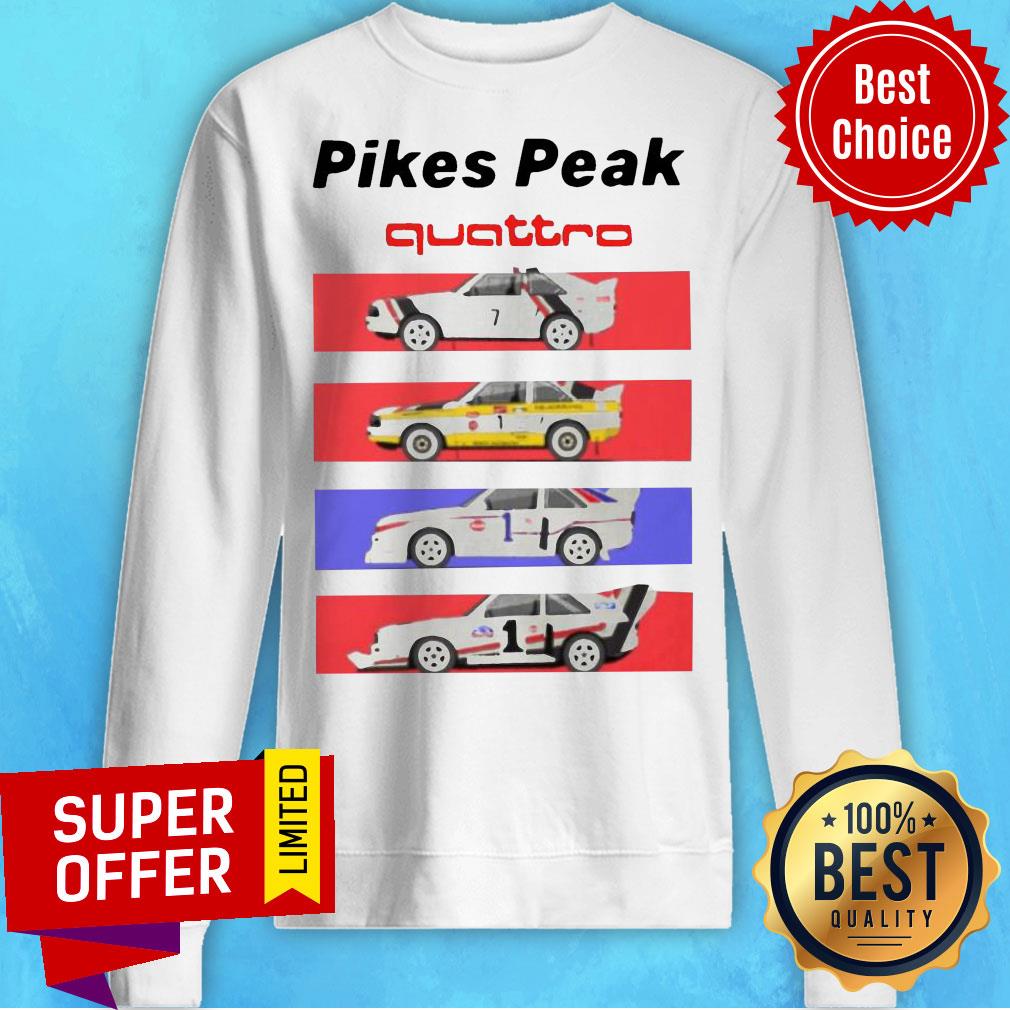 Top Pikes Peak Quattro Car Shirt - Image 5