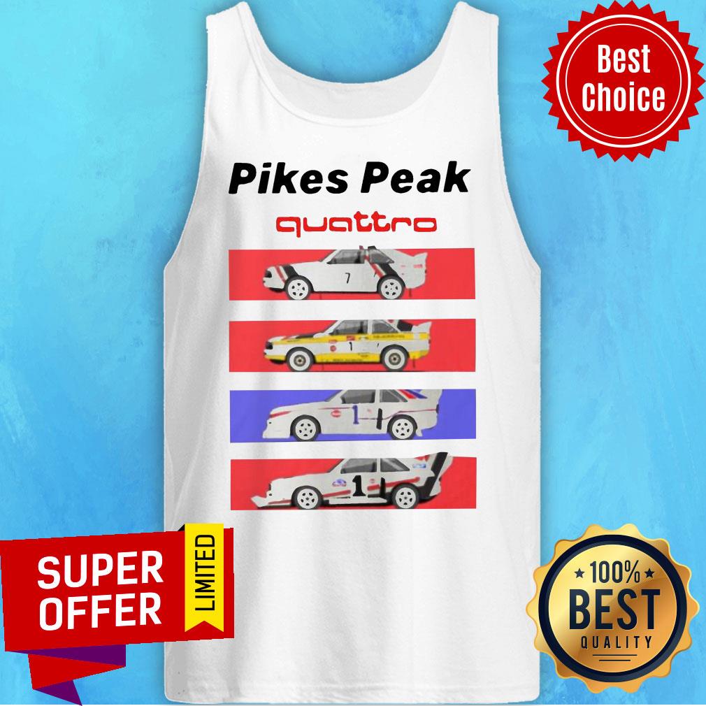 Top Pikes Peak Quattro Car Shirt - Image 4