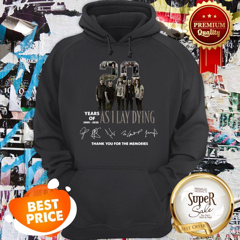 Nice 20 Years of 2000 2020 Signatures Asilaydying Thank For Memories Shirt - Image 5