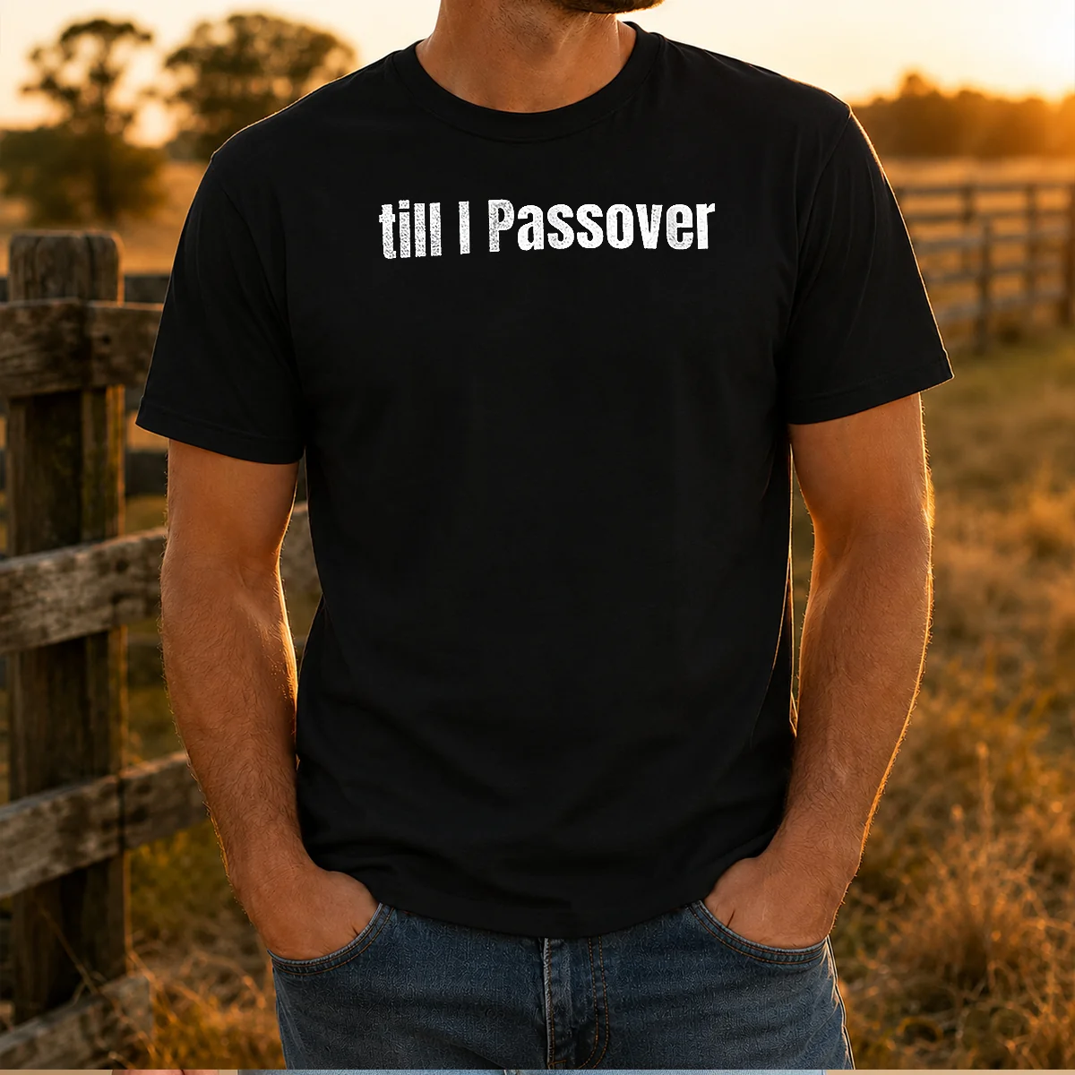 Top She Shabbat On My Shalom Till I Passover Shirt