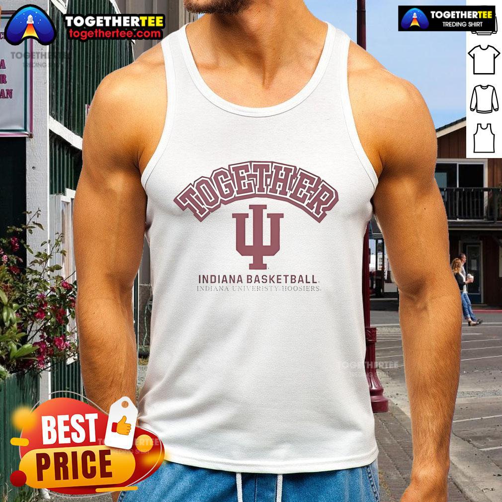 Official Indiana University Hoosiers Together Indiana Basketball 2025 T-Shirt - Image 4