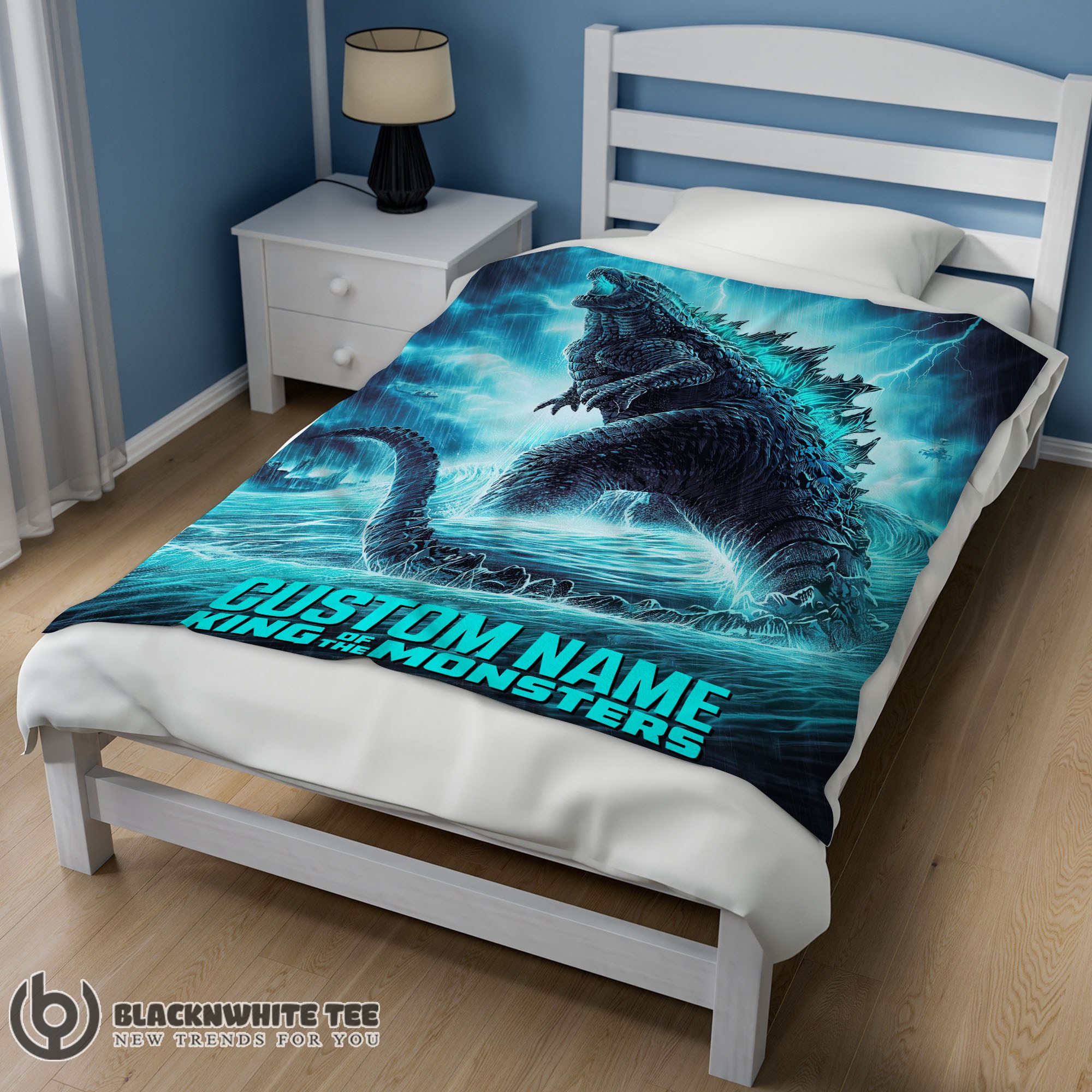 Perfect Godzilla King Of The Monsters Blanket Fleece Customized Blanket - Image 2