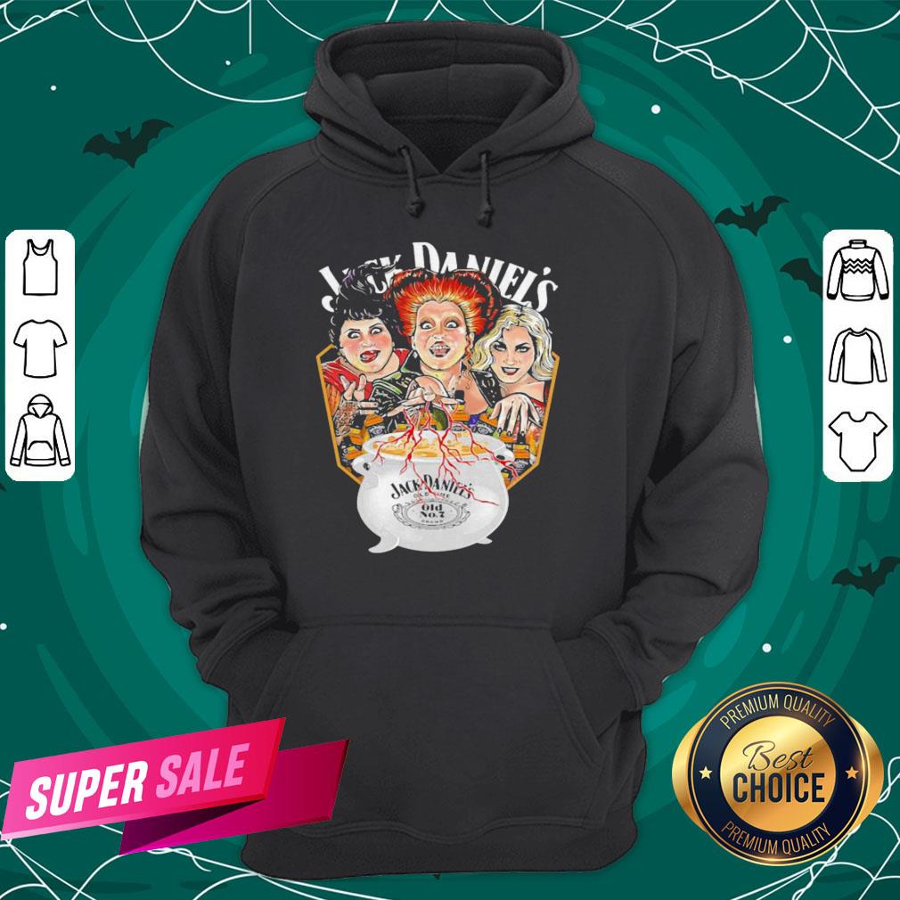 Halloween Hocus Pocus Witch Jack Daniels Shirt - Image 5