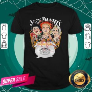Halloween Hocus Pocus Witch Jack Daniels Shirt