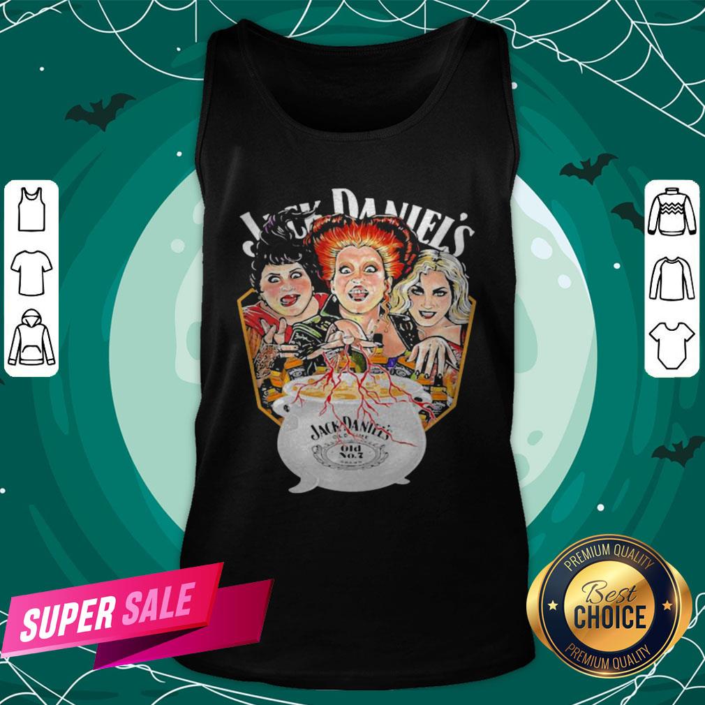 Halloween Hocus Pocus Witch Jack Daniels Shirt - Image 3
