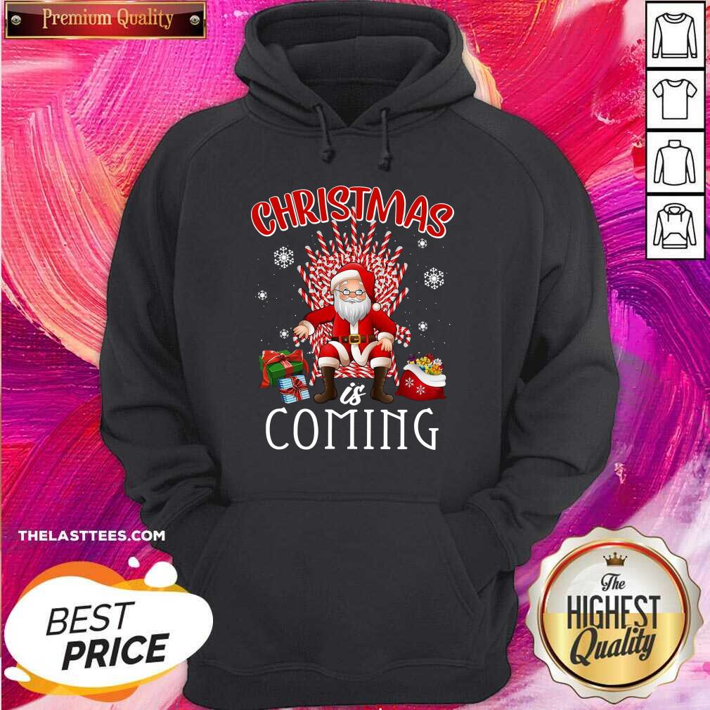 Official Santa Claus Christmas Is Coming Shirt - Image 5