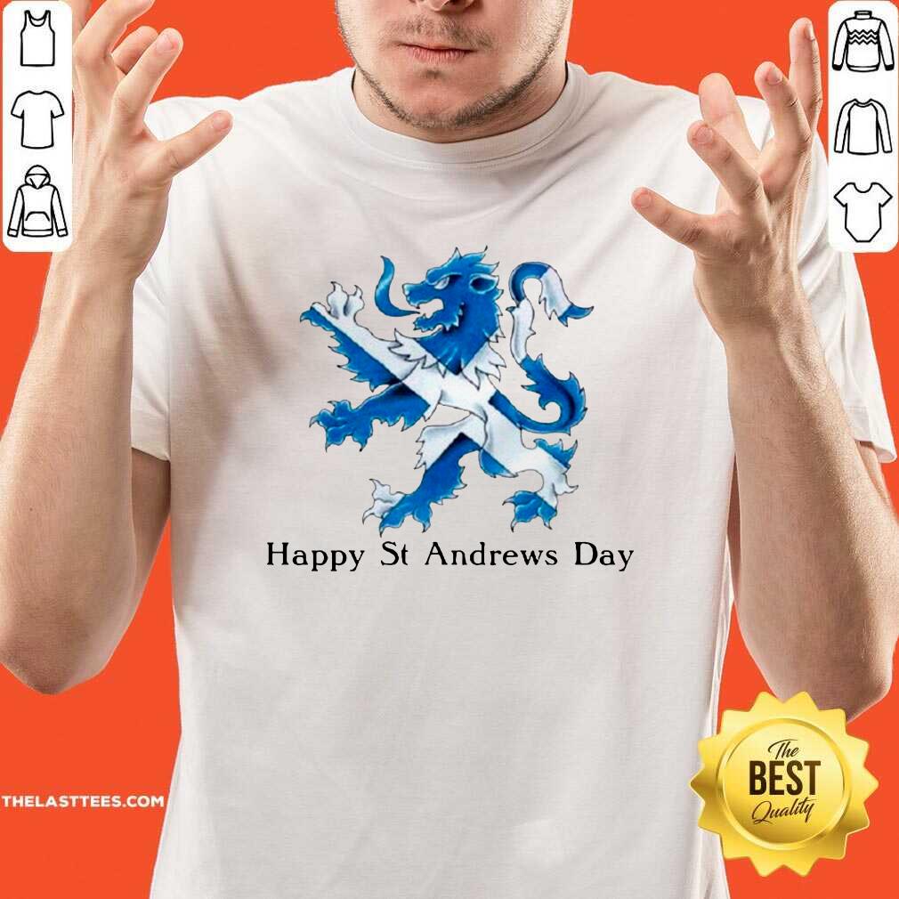 Perfect St Andrew's Day Celebration Lion Shirt