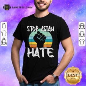 Good Stop Asian Hate Hand Vintage Shirt
