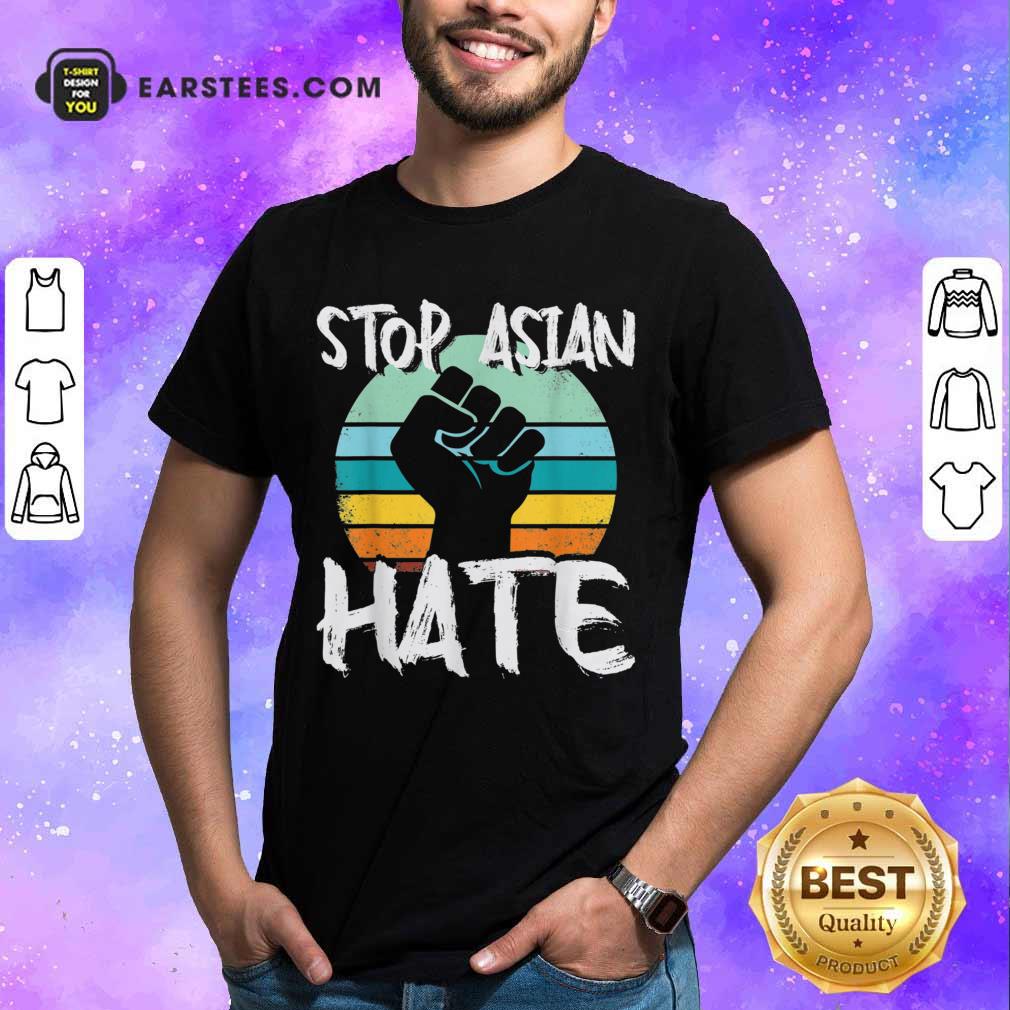 Good Stop Asian Hate Hand Vintage Shirt