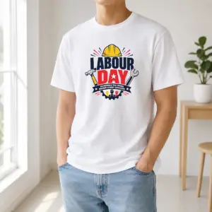 Top Labour Day Honoring Work Hard Hat Tools Workers Shirt
