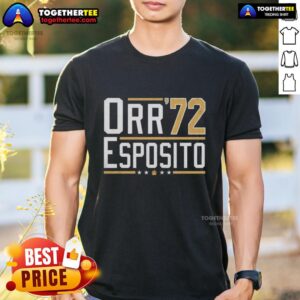 Nice Orr Esposito '72 Bobby Orr Bruins Legends T-Shirt