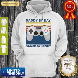 Alternative view of Family Daddy By Day Gamer By Night Vintage Shirt
