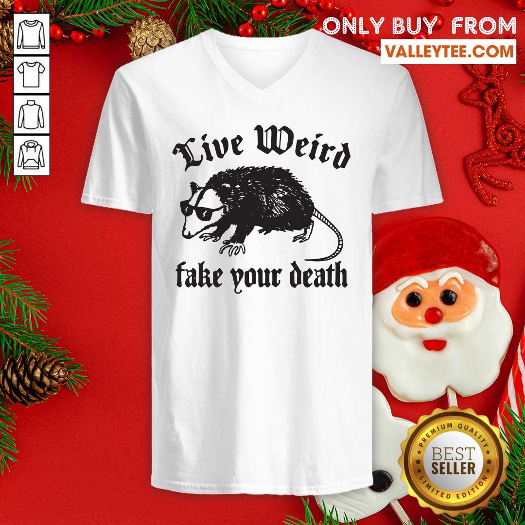 Premium Opossum Live Weiro Fake Your Death Shirt - Image 2