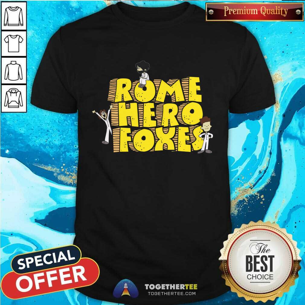 Rome Hero Foxes Schoolhouse T-Shirt