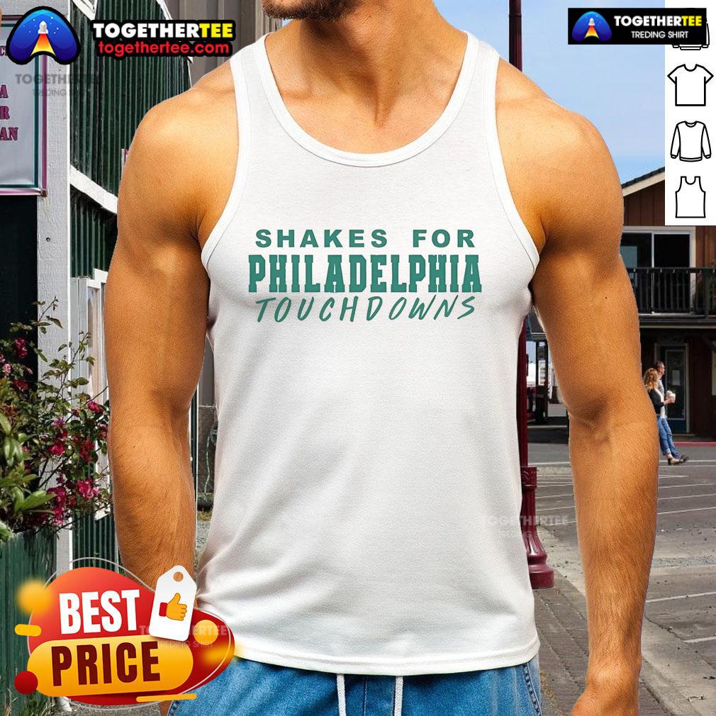 Official Paige Spiranac Shakes For Philadelphia Touchdowns T-Shirt - Image 4