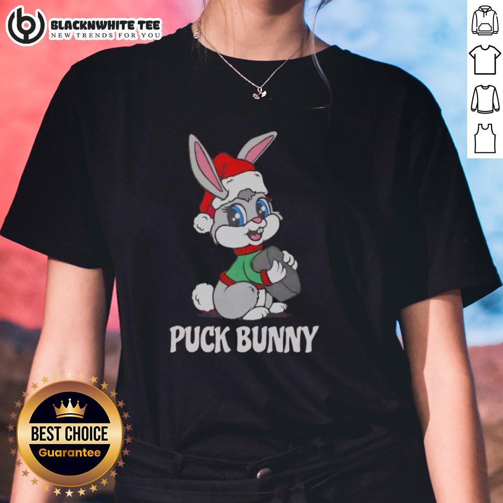 Original Puck Bunny Christmas T-Shirt - Image 3