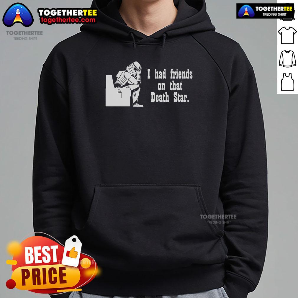 Top Friends On That Death Star Storm Trooper T-Shirt - Image 2