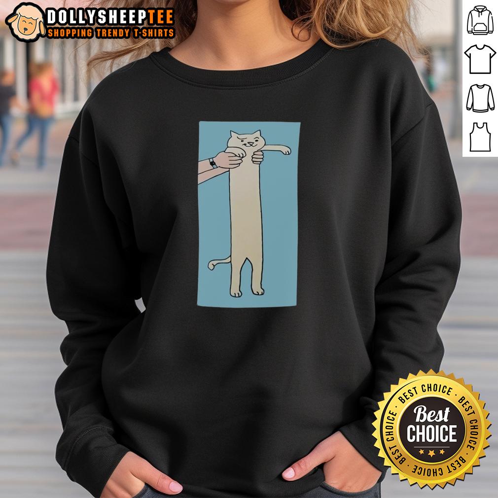 Original A Long Cat Cute T-Shirt - Image 5