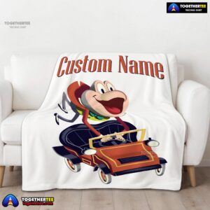 Alternative view of Disney Mr Toad Vintage Cartoon Blanket Fleece Customized Blanket