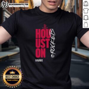 Nice Houston Rockets Playoff Logo T-Shirt