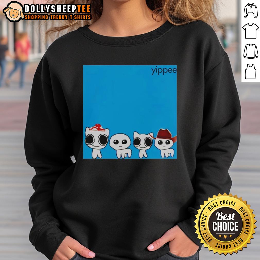 Premium Yippee Blue Album Cringey T-Shirt - Image 5