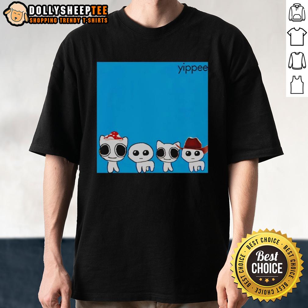 Premium Yippee Blue Album Cringey T-Shirt