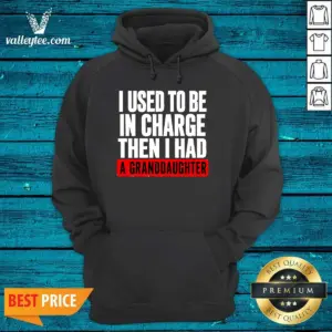 Alternative view of Original I Used To Be In Charge Then I Had A Granddaughter T-Shirt