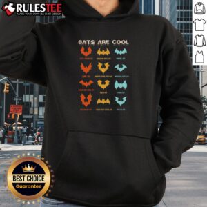 Alternative view of Awesome Bats Are Cool Different Kinds Of Bats Chiropterologist Wings T-Shirt