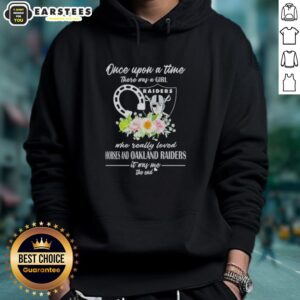 Alternative view of Official Once Upon A Time There Was A Girl Who Really Loved Horses And Las Vegas Raiders It Was Me The End T-Shirt