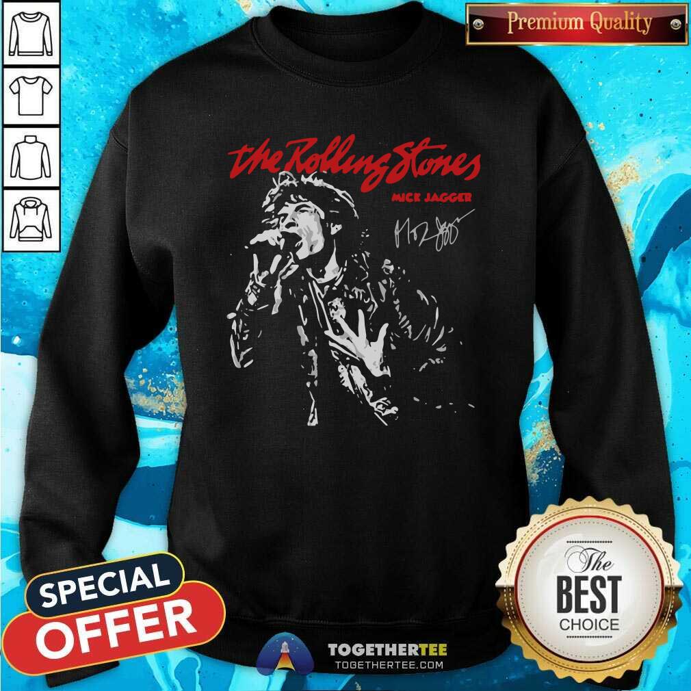 Happy The Rolling Stones Mick Jagger Signature Shirt - Image 4
