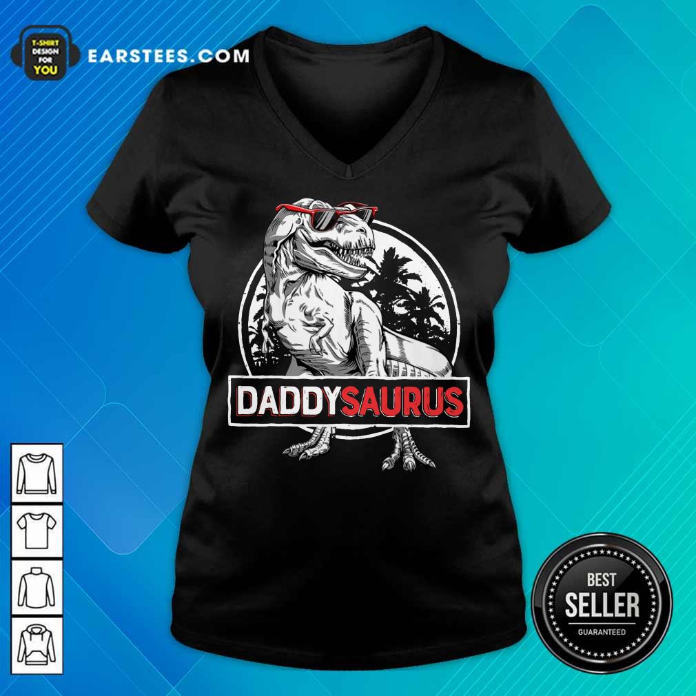 Top Daddy Saurus Father's Day Shirt - Image 5