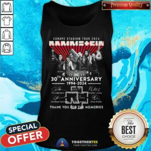 Alternative view of Awesome Rammstein 30th Anniversary 1994-2024 Europe Tour T-Shirt