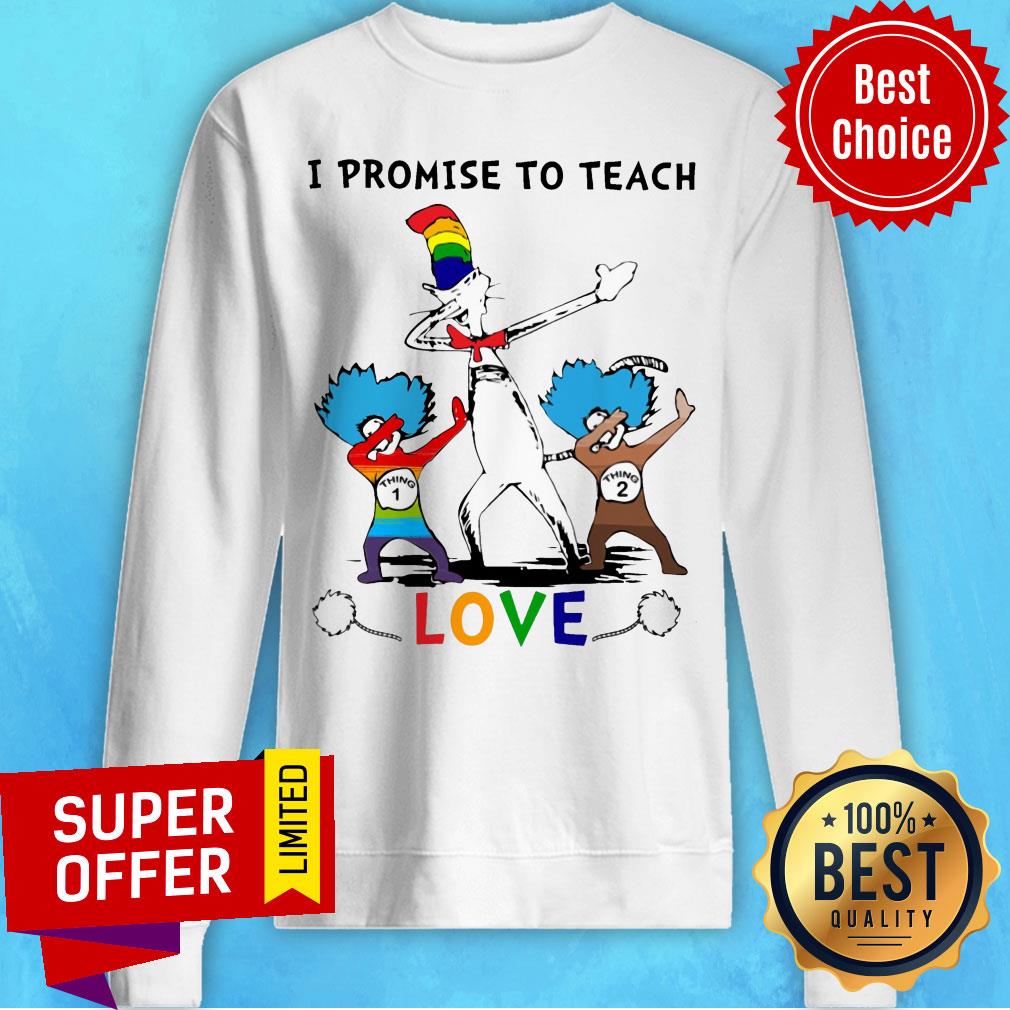 RB Cat Promise To Teach Love Shirt - Image 4