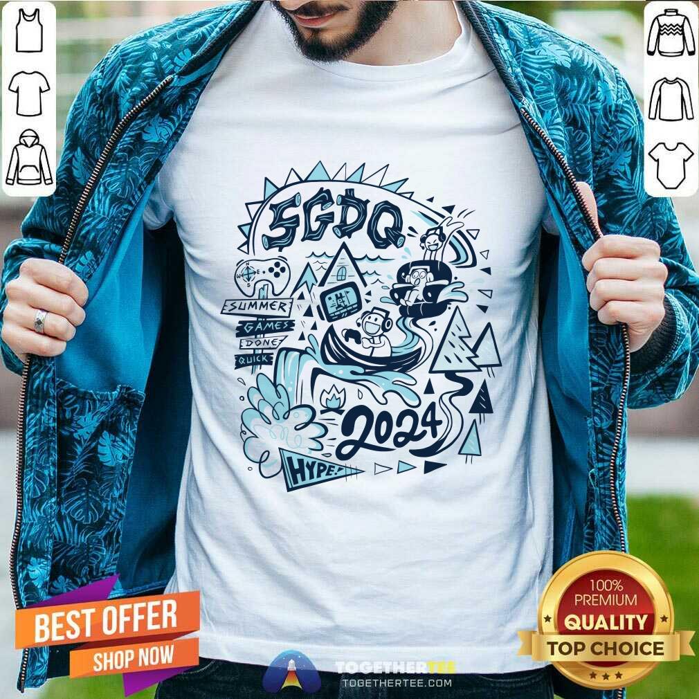 Official SGDQ 2024 Summer Games Done Quick 2024 Hype T-Shirt