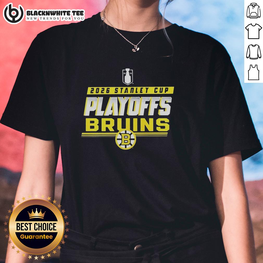Good Boston Bruins NHL 2026 Stanley Cup Playoffs T-Shirt - Image 3