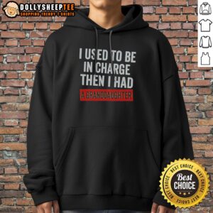 Alternative view of Original I Used To Be In Charge Then I Had A Granddaughter Shirt