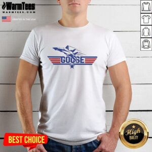 Original Top Gun Goose Fighter Plane Retro T-Shirt