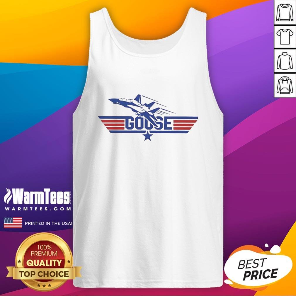 Original Top Gun Goose Fighter Plane Retro T-Shirt - Image 4