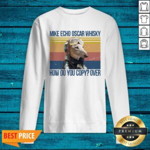 Alternative view of Greyhound Pilot Mike Echo Oscar Whisky How Do You Copy Over Shirt