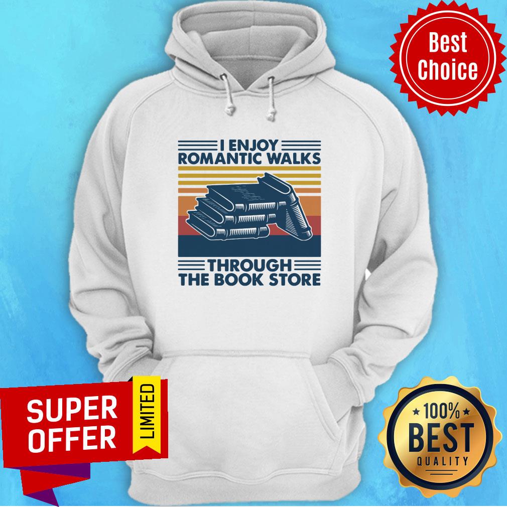 Premium BOOK I Enjoy Romantic Walks Through The Book Store Shirt - Image 5