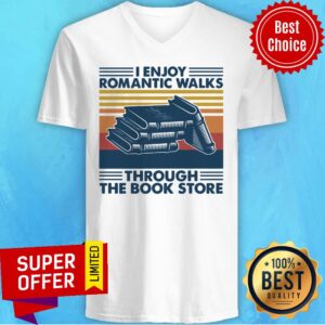 Alternative view of Premium BOOK I Enjoy Romantic Walks Through The Book Store Shirt