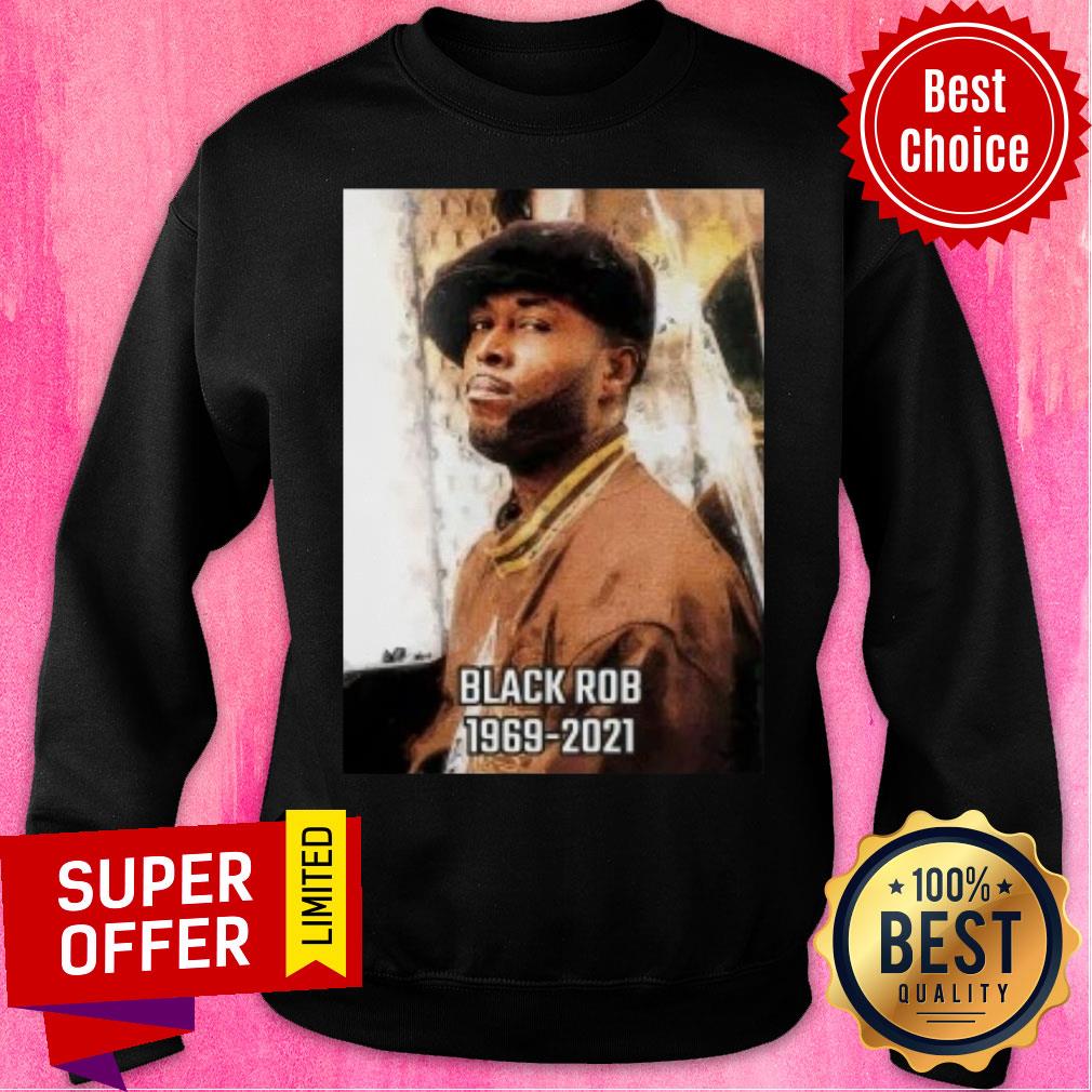 Rip Black Rob 1969-2021 Ex-Bad Boy Rapper Shirt - Image 4