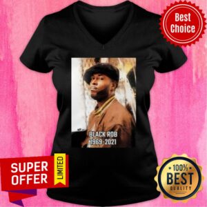 Alternative view of Rip Black Rob 1969-2021 Ex-Bad Boy Rapper Shirt